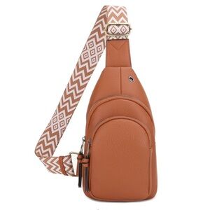 NWT  Brown SG SUGU Jamie Crossbody Sling Bag